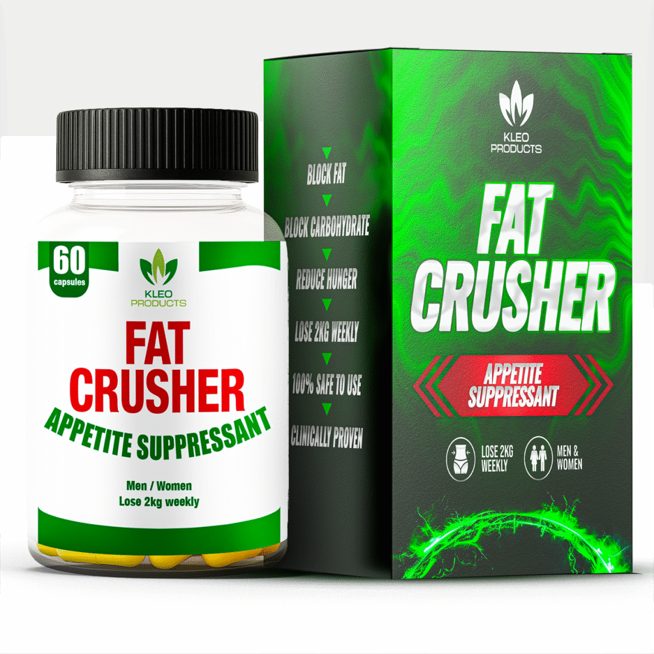 10X Appetite Suppressant, Fat Crusher, Natural Fast-Acting Formula , 2months Supply