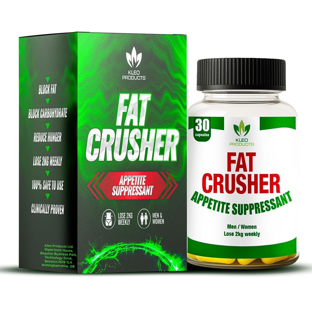10X Appetite Suppressant, Fat Crusher, Natural Fast-Acting Formula , 1month Supply (Copy)