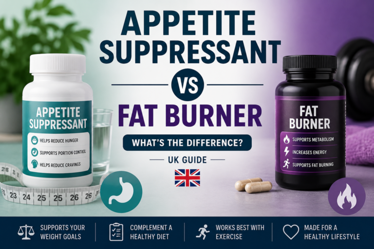 Appetite Suppressant vs Fat Burner: What’s the Difference?