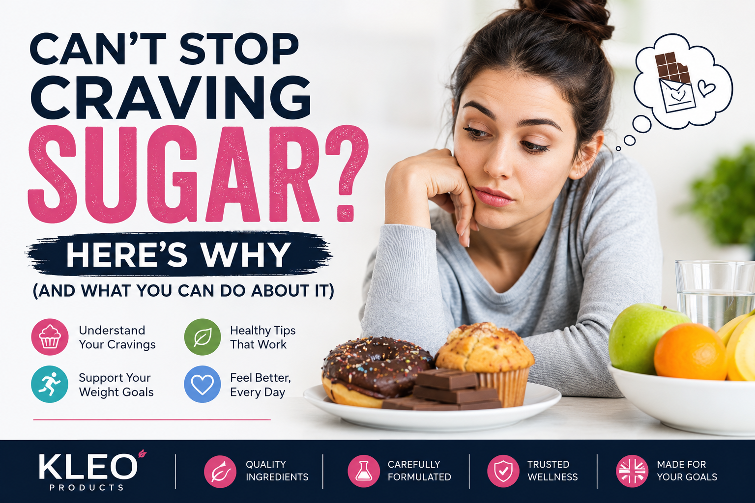 Can't Stop Craving Sugar? Here's Why (And What You Can Do About It)