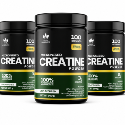 2 Pack, 100% Pure Creatine Monohydrate Powder - 300g - Easy Dissolve Creatine Powder, Unflavoured & Micronised, (4 months supply)Vegan Creatine for Women and Men (3)