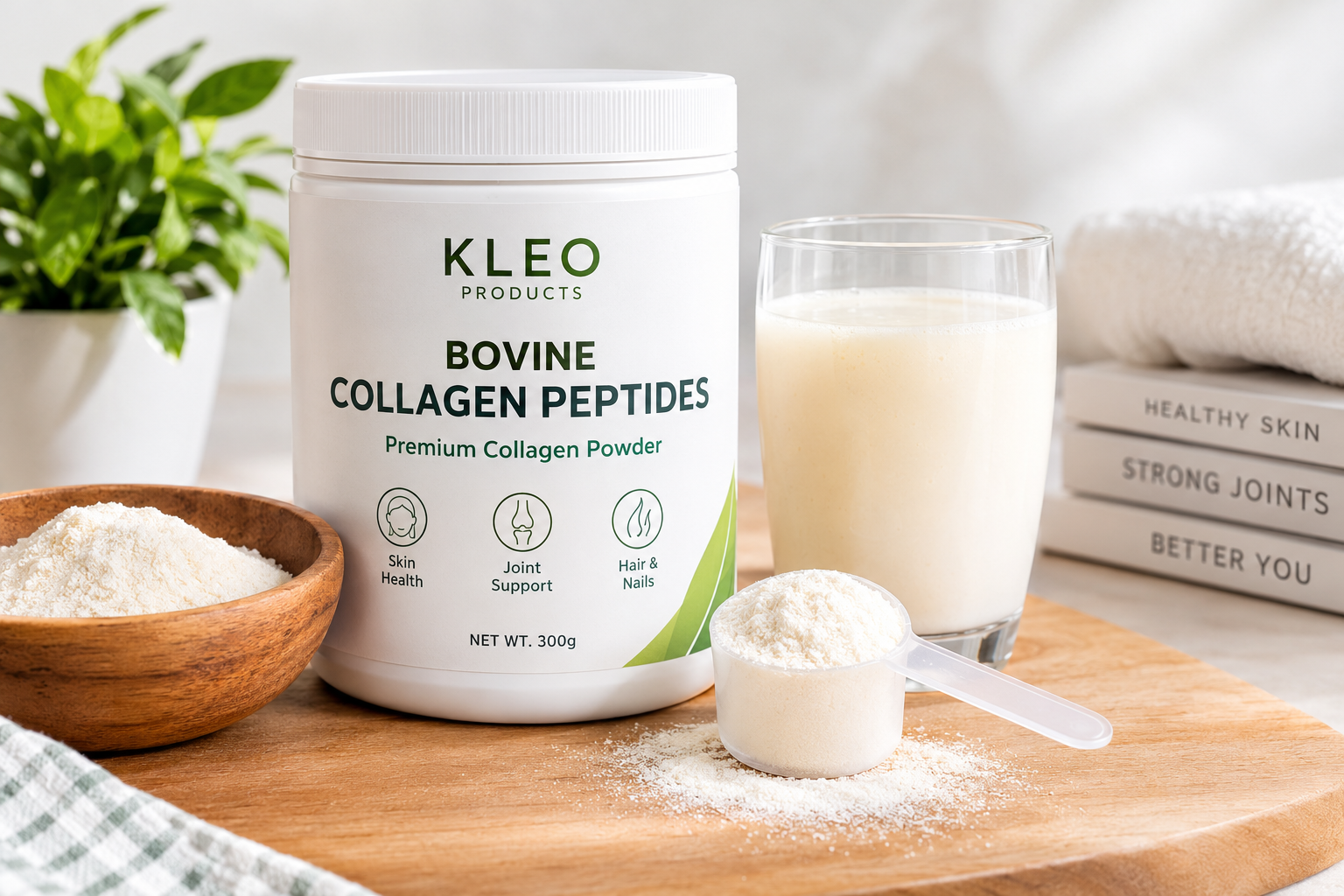 Collagen is one of the most important proteins in the human body.